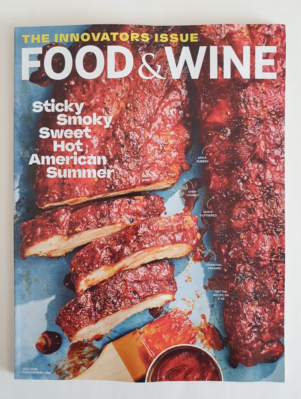 Food & Wine Magazine July, 2026 - The Innovators Issue